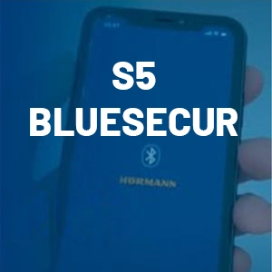 S5 BlueSecur – 5-fach Schloss mit E-Motor und mechanischer Selbstverriegelung. Entriegelung über BlueSecure mit Bluetooth.